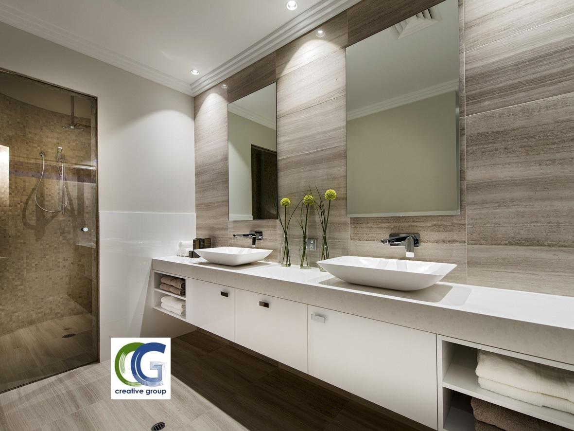 دواليب حمام 130 سم  - افضل تصاميم وحدات الحمام مع شركة كرياتف  جروب 01203903309 291362641